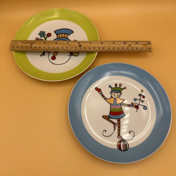 Nordstrom At Home Christmas Salad Dessert Plates Set of 2 - Picture 6 of 9